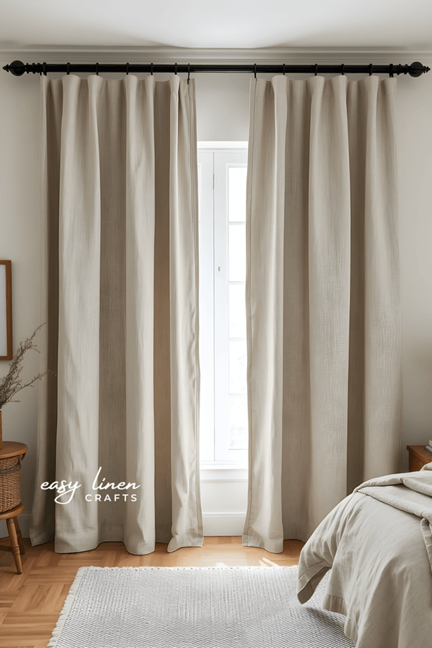 Blackout curtains. Custom order for Raechel - Easy Linen Crafts