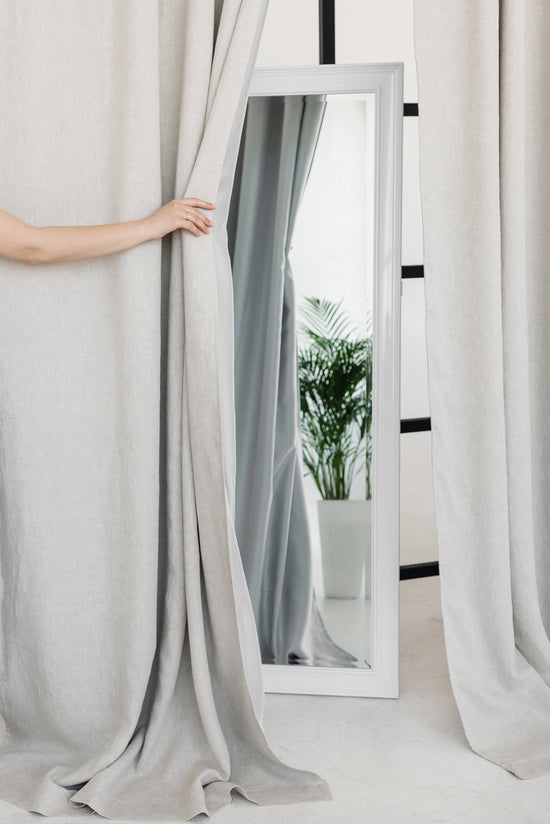 Embrace Serenity with Blackout Linen Curtains