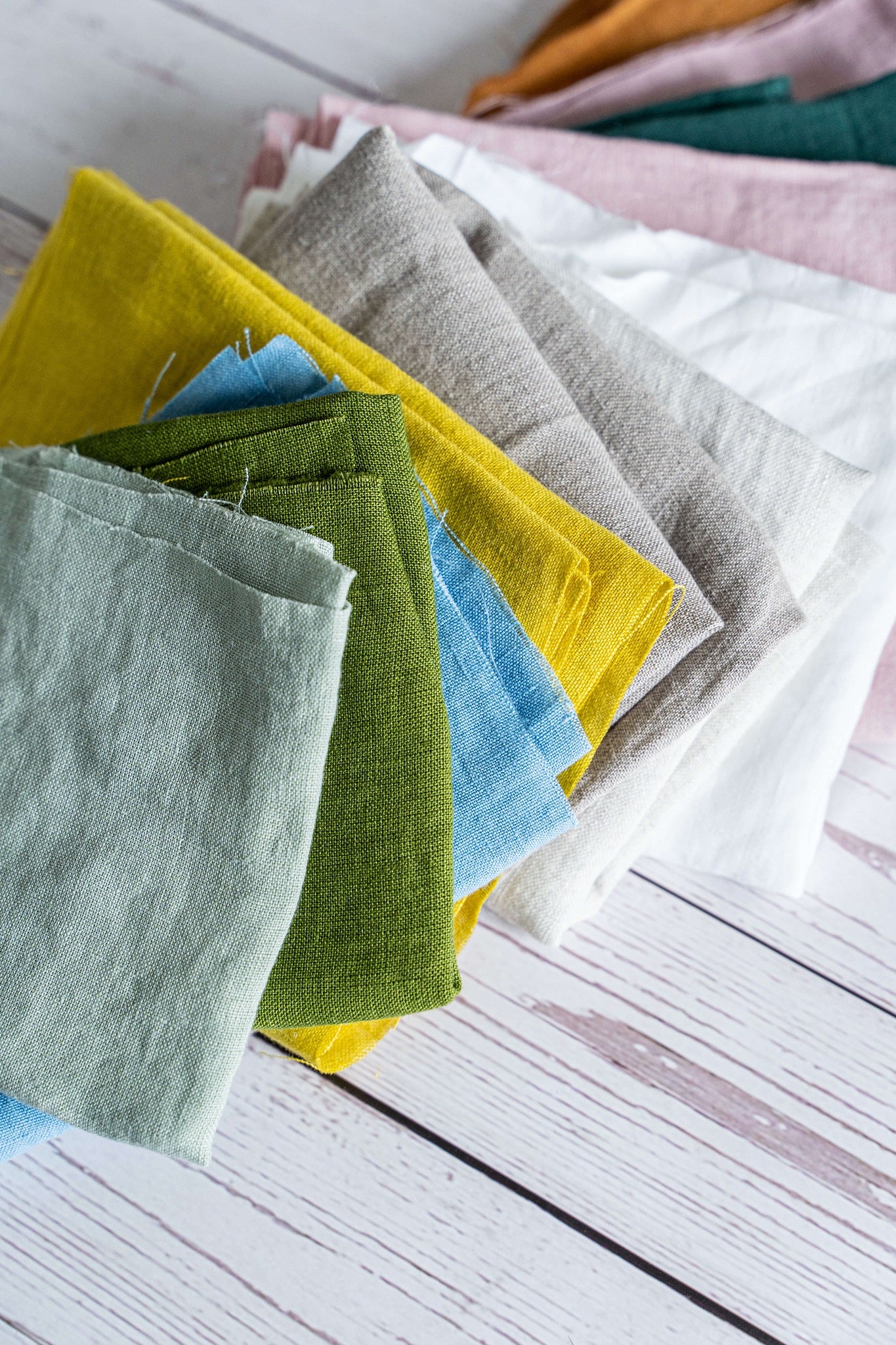 Linen fabric bundle